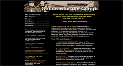 Desktop Screenshot of children-of-the-camps.org