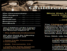 Tablet Screenshot of children-of-the-camps.org